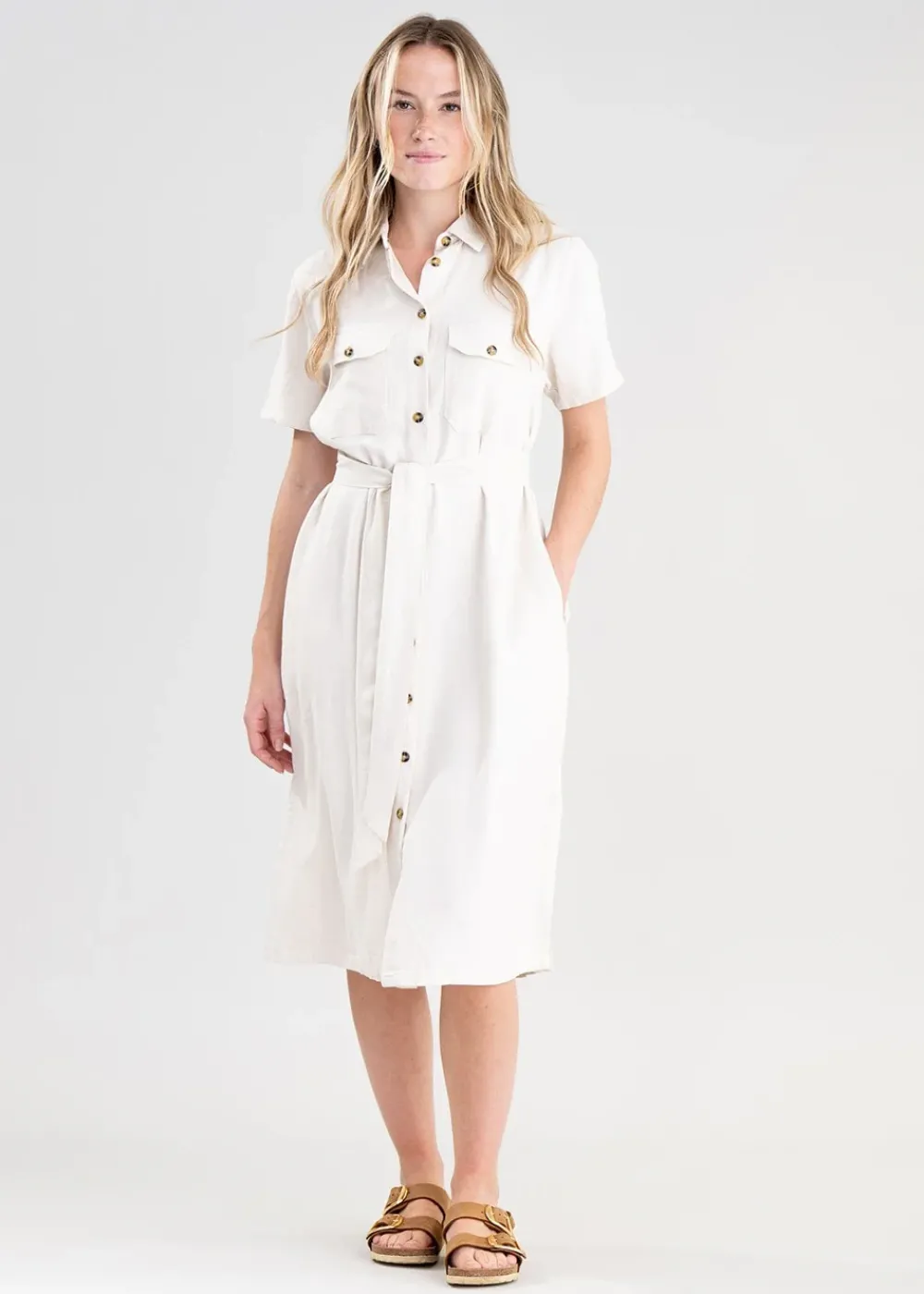 New Daisy Linen Dress - Women Dresses