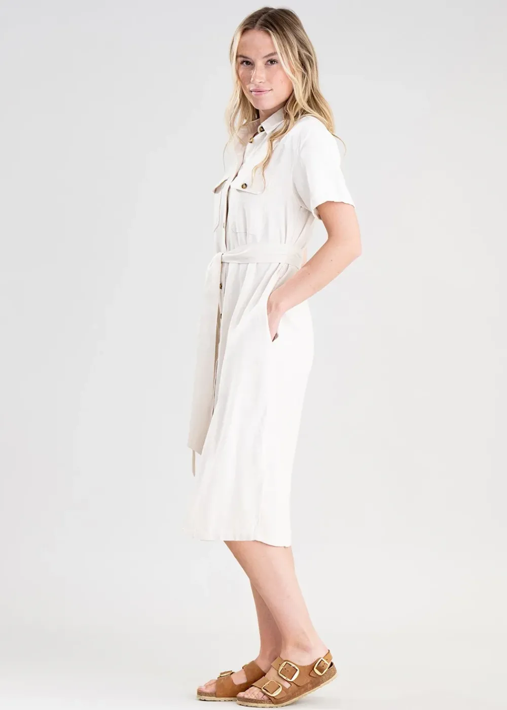 New Daisy Linen Dress - Women Dresses