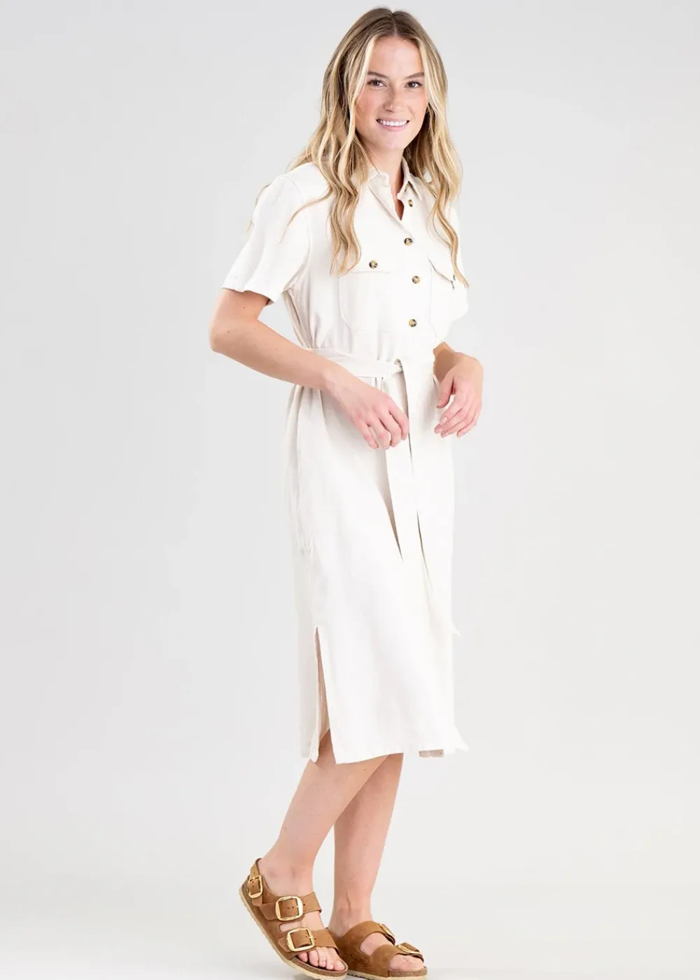 New Daisy Linen Dress - Women Dresses