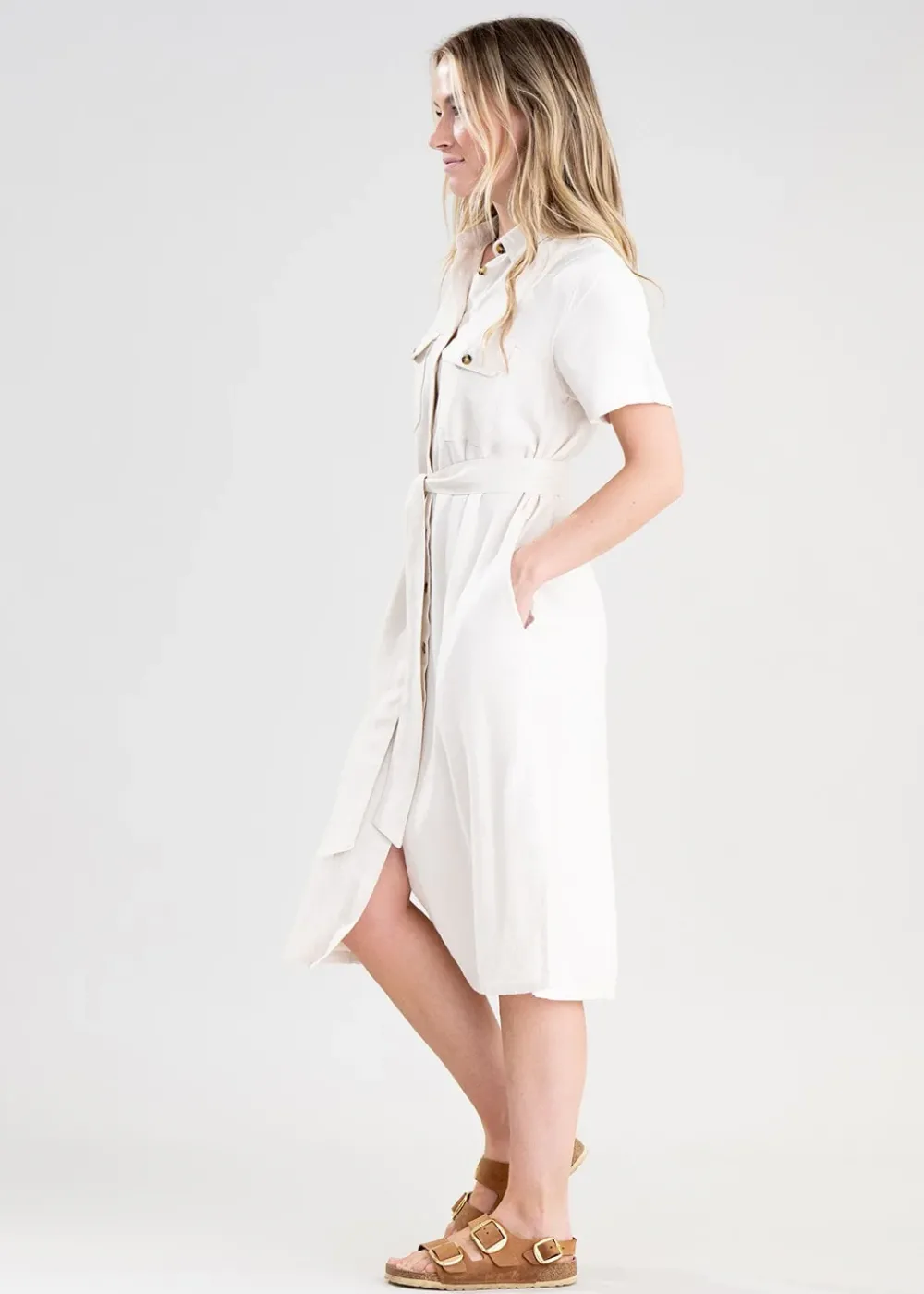 New Daisy Linen Dress - Women Dresses
