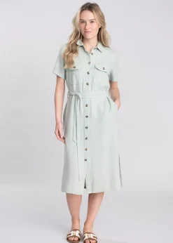 Hot Daisy Linen Dress - Women Dresses