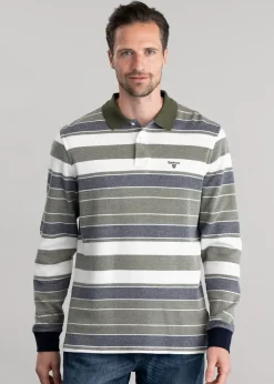 New Dormers Long Sleeve Polo - Whisper White Polo Shirts & T-Shirts