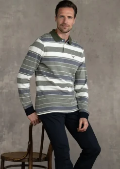 New Dormers Long Sleeve Polo - Whisper White Polo Shirts & T-Shirts