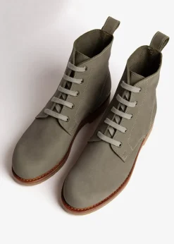 Outlet Ecuador Nubuck Boots - Sage Women Boots|Boots