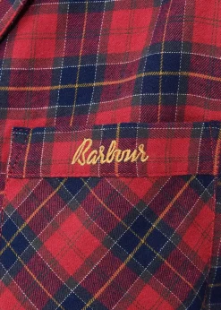 Sale Etta Nightshirt - Small Red Tartan Women Nightwear