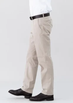 Best Evan Kapok and Pima Trouser - Beige Trousers & Jeans