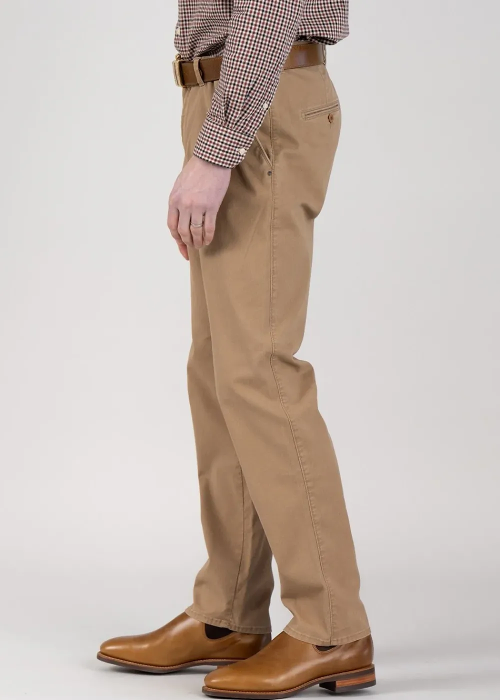 Online Fabio Chino - Caramel Trousers & Jeans