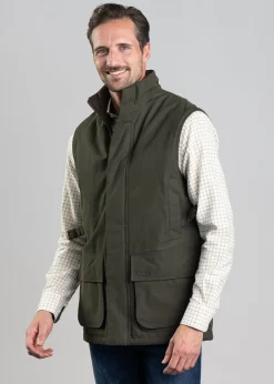 Clearance Farringdon Gilet - Olive Gilets