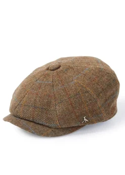 Sale Felsham Tweed Baker Boy Cap - Women Tweed Flat Caps|Hats & Caps