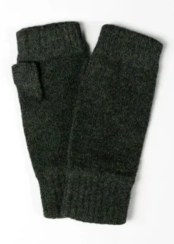 Sale Fliss Lambswool Fingerless Mittens - Women Gloves