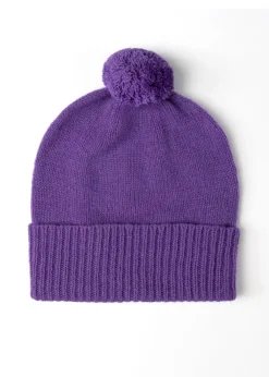 Sale Fliss Lambswool Pom Pom Beanie - Women Hats & Caps
