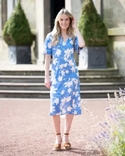 Sale Floral Print Dress - Women Dresses