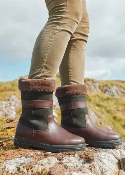 Online Foxrock Boots - Black and Brown Women Boots|Boots