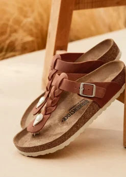 Clearance Gizeh Braided Sandals - Cognac Women Sandals|Shoes