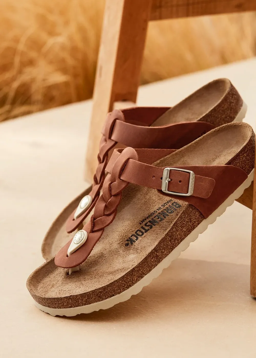 Clearance Gizeh Braided Sandals - Cognac Women Sandals|Shoes