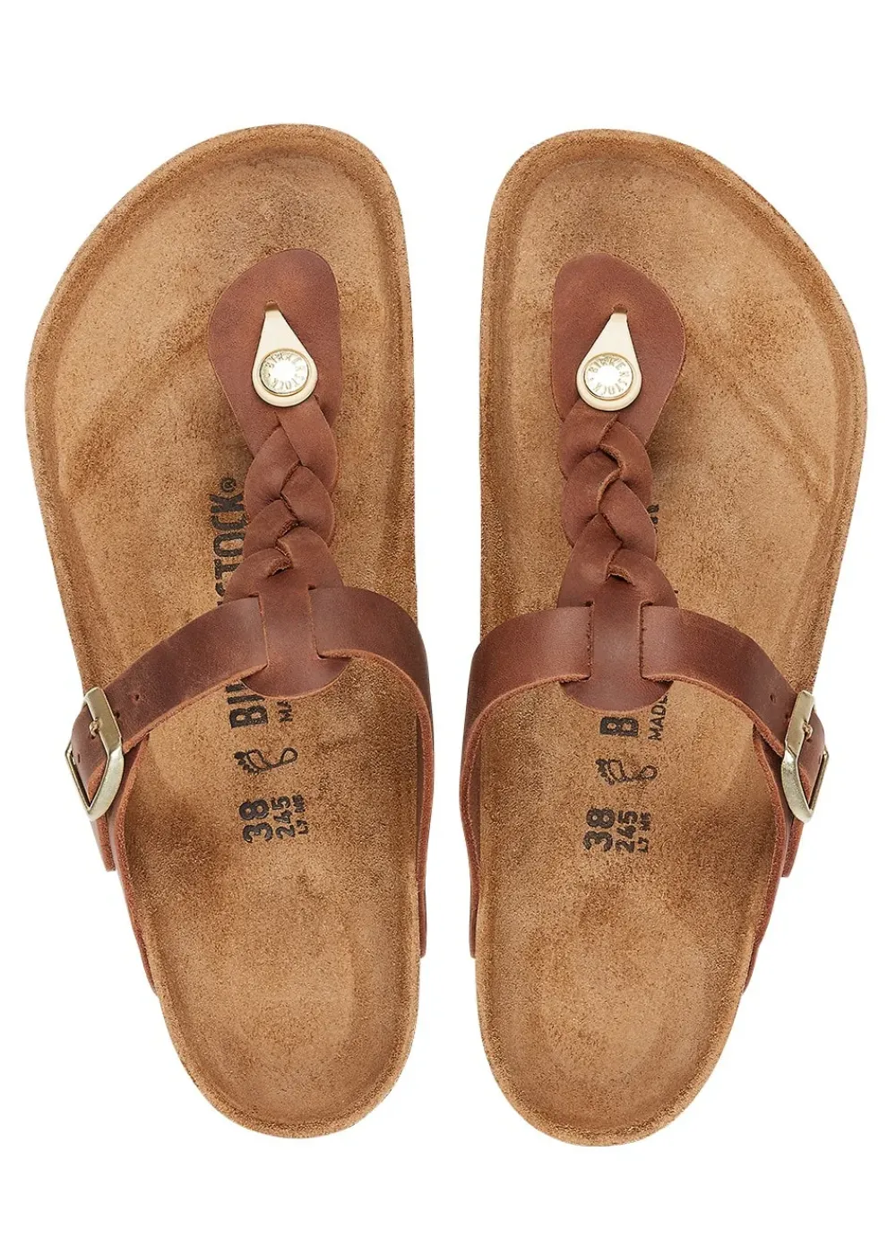 Clearance Gizeh Braided Sandals - Cognac Women Sandals|Shoes