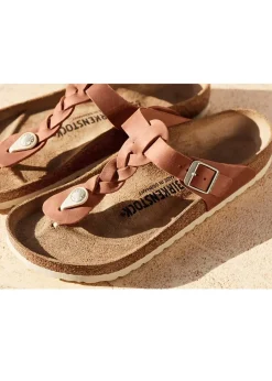 Clearance Gizeh Braided Sandals - Cognac Women Sandals|Shoes