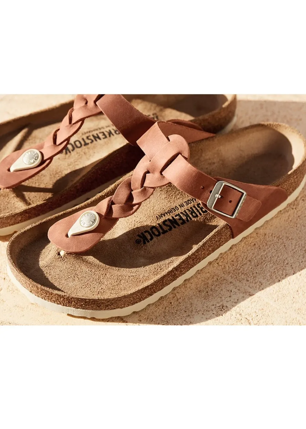Clearance Gizeh Braided Sandals - Cognac Women Sandals|Shoes
