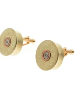 New Plated Cartridge Cufflinks - Cufflinks