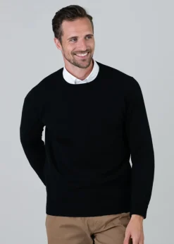 Best Gordon 1 Ply Geelong Crew Neck - Knitwear