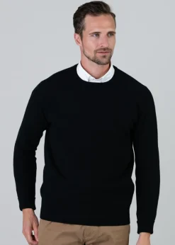 Best Gordon 1 Ply Geelong Crew Neck - Knitwear