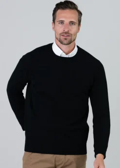Best Gordon 1 Ply Geelong Crew Neck - Knitwear