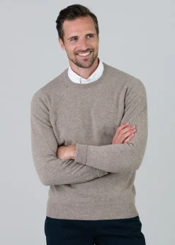 Outlet Gordon 1 Ply Geelong Crew Neck - Knitwear