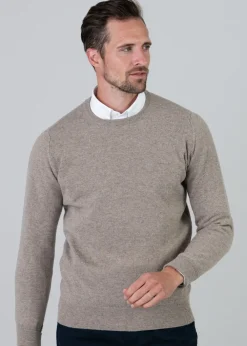 Outlet Gordon 1 Ply Geelong Crew Neck - Knitwear