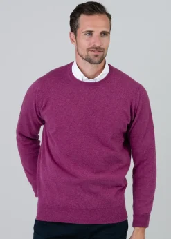 Clearance Gordon 1 Ply Geelong Crew Neck - Knitwear