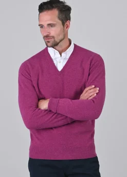 Best Gordon 1 Ply Geelong V-Neck - Knitwear