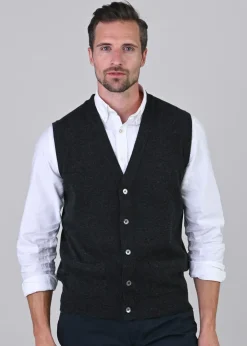 Best Gordon 1 Ply Geelong Waistcoat - Knitwear