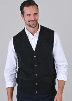 Best Gordon 1 Ply Geelong Waistcoat - Knitwear