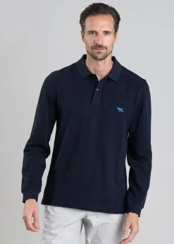 Outlet Gunn Long Sleeved Polo - Polo Shirts & T-Shirts