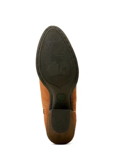 Sale Harlan Western Boots - Walnut Suede Women Boots|Boots