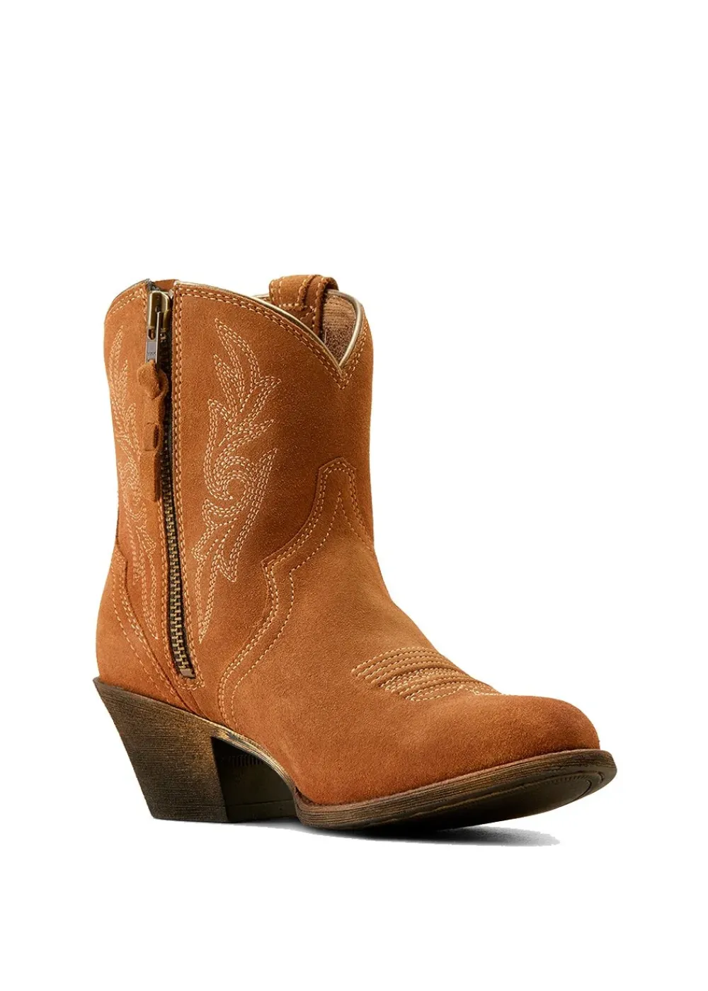 Sale Harlan Western Boots - Walnut Suede Women Boots|Boots