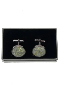 Outlet Harris Tweed Cufflinks - Cufflinks