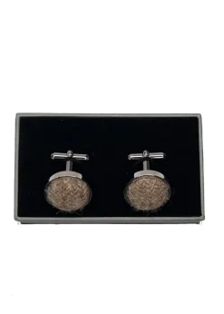 New Harris Tweed Cufflinks - Cufflinks
