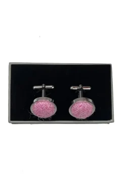 Discount Harris Tweed Cufflinks - Cufflinks