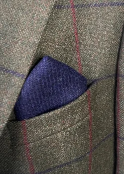 Best Harris Tweed Pocket Square - Hankies
