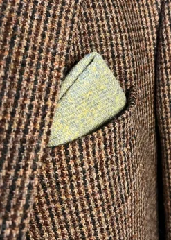 Clearance Harris Tweed Pocket Square - Hankies