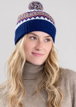 Discount Hattie Lambswool Bobble Beanie - Women Hats & Caps