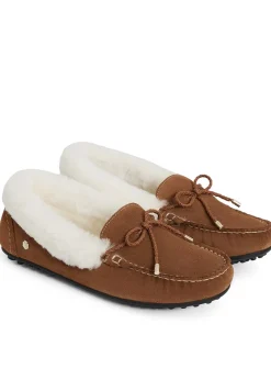 Best Henley Shearling Lined Slippers - Tan Women Slippers|Slippers