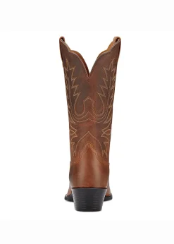 Sale Heritage Western R Toe Boots - Distressed Brown Women Boots|Boots