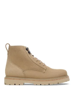 Outlet Highwood Lace Suede Mid Boots - Taupe Women Boots|Boots