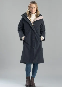 Online Iris Waterproof Jacket - Dark Navy, Light Sand and Military Brown Women Coats & Jackets