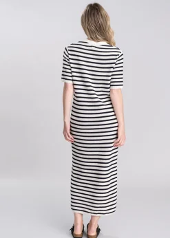 Online Isla Knitted Midi Dress - Multi Stripe Women Dresses