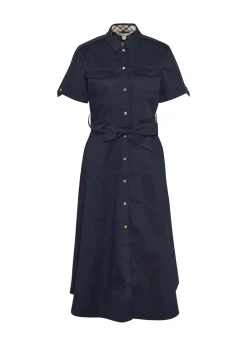 Discount Ivy Midi Dress - Dark Navy Women Dresses