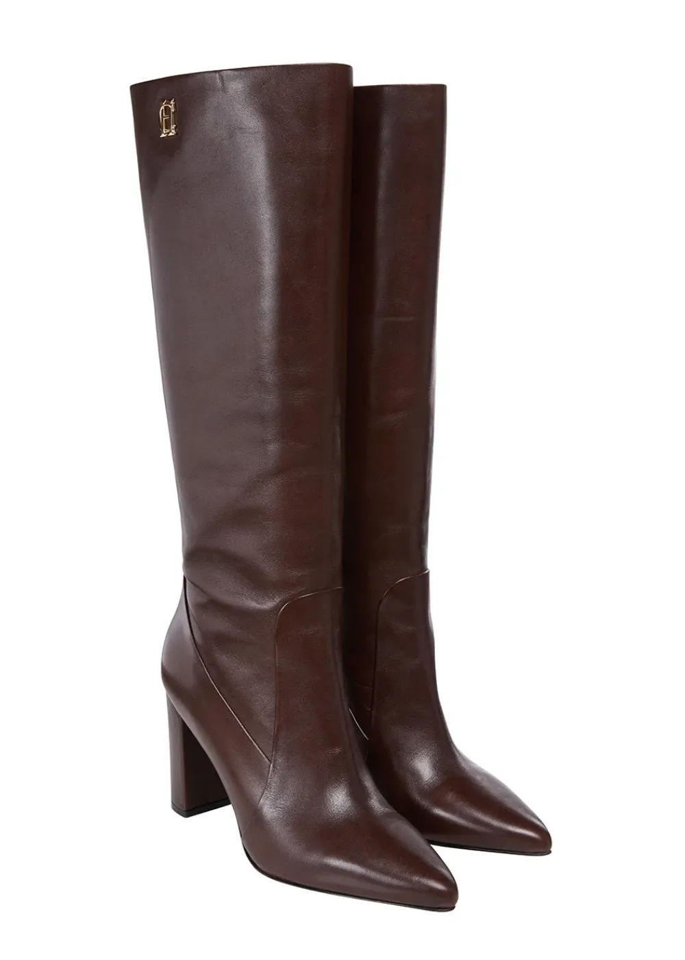 Fashion Kensington Knee Boots - Chocolate Women Boots|Boots