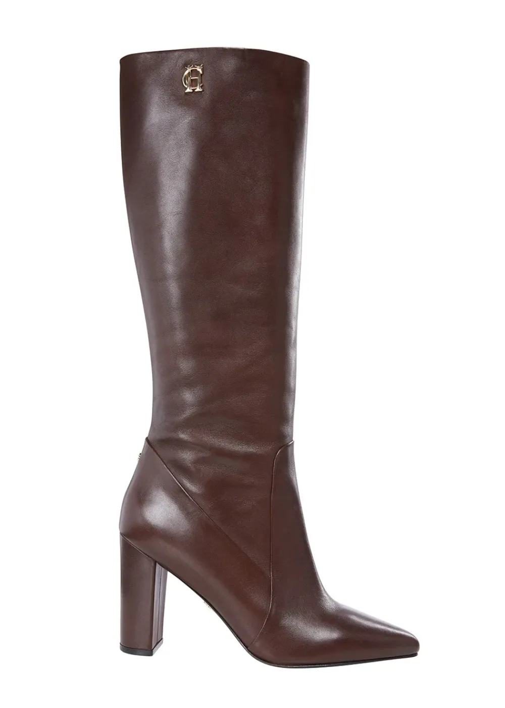 Fashion Kensington Knee Boots - Chocolate Women Boots|Boots