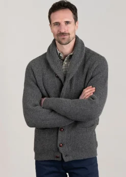Sale Lambswool Windsor Shawl Jacket - Knitwear